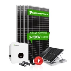 Sistem fotovoltaik surya terikat grid
