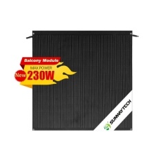 Panel Surya Balkon Sunway Pasang dan Mainkan Panel Surya 210w 215w 220w 225w 230w