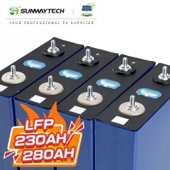 Panel Surya Sel Baterai Lithium Sunway 3.2V 230ah 280ah Sel Baterai Isi Ulang